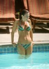 Adele Silva In a Bikini poolside In Dubai - April 2012